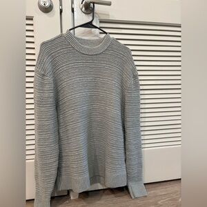 Abercrombie & Fitch Grey Blue Sweater (M)